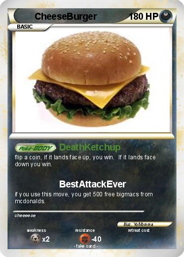 Pokemon CheeseBurger