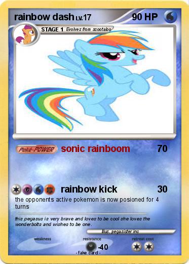 Pokemon rainbow dash