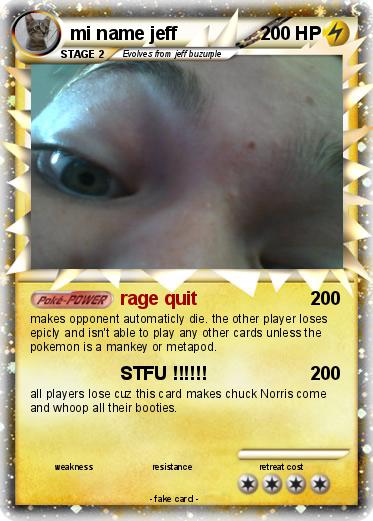 Pokemon mi name jeff