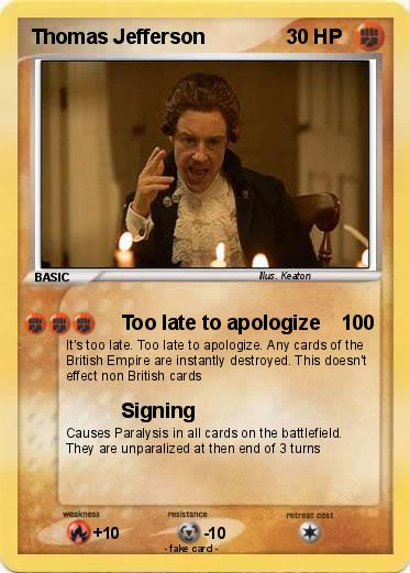 Pokemon Thomas Jefferson