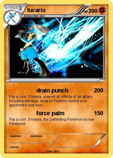 Pokemon lucario