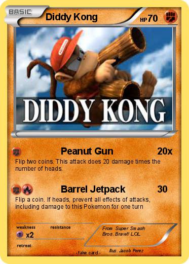 Pokemon Diddy Kong