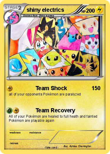 Pokemon shiny electrics