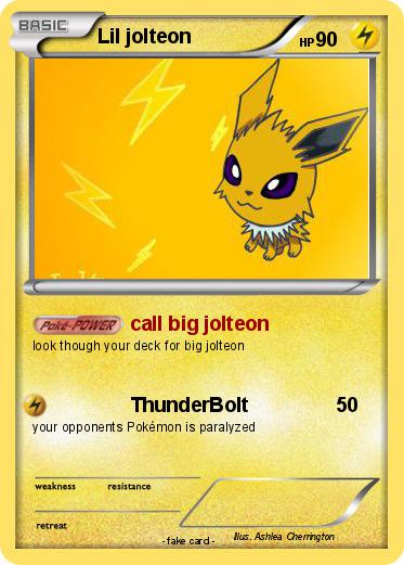 Pokemon Lil jolteon