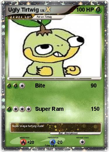 Pokemon Ugly Tirtwig