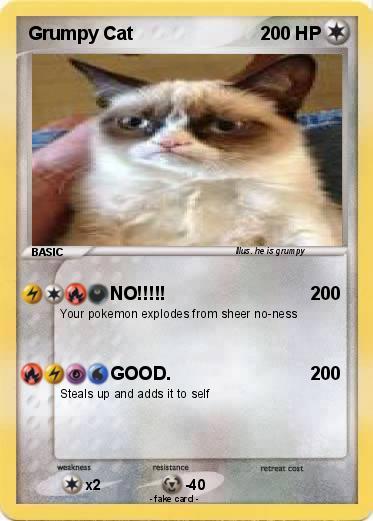 Pokemon Grumpy Cat
