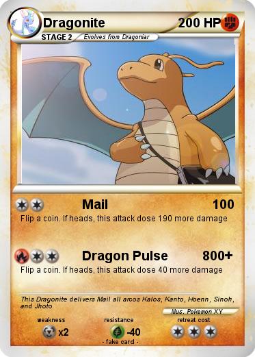 Pokemon Dragonite