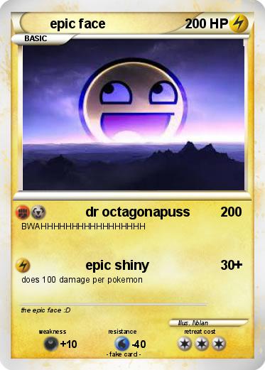 Pokemon epic face