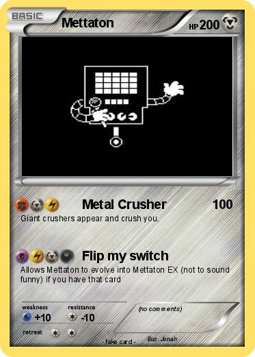 Pokemon Mettaton
