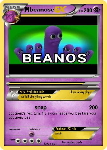 Pokemon beanose
