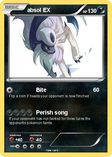 Pokemon absol EX
