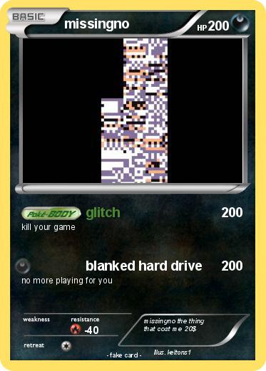 Pokemon missingno