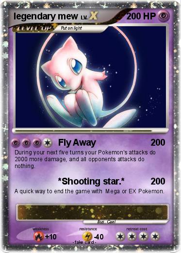 Pokemon legendary mew