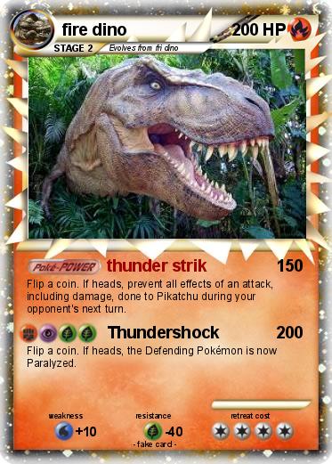 Pokemon fire dino