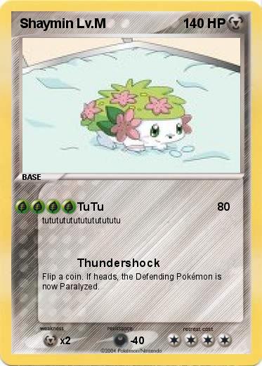 Pokemon Shaymin Lv.M