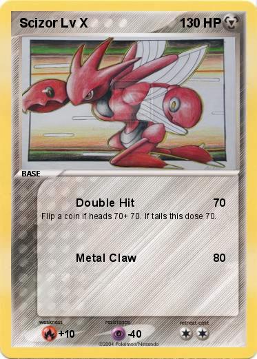 Pokemon Scizor Lv X 