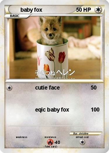 Pokemon baby fox
