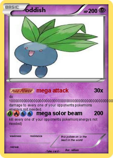 Pokemon oddish