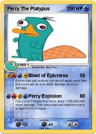 Pokemon Perry The Platypus