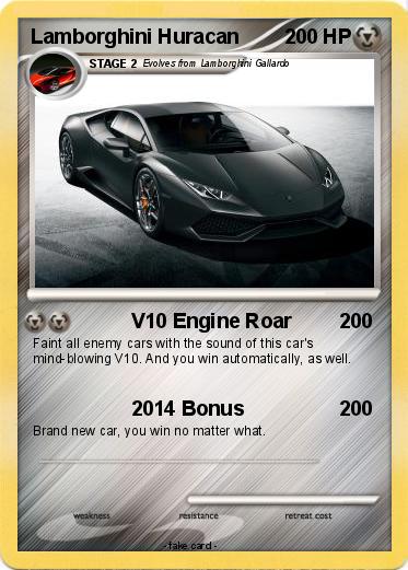 Pokemon Lamborghini Huracan
