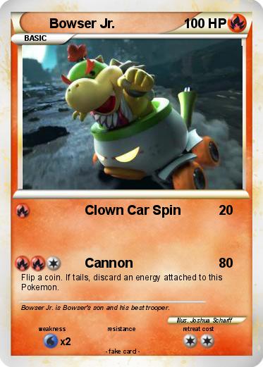 Pokemon Bowser Jr.