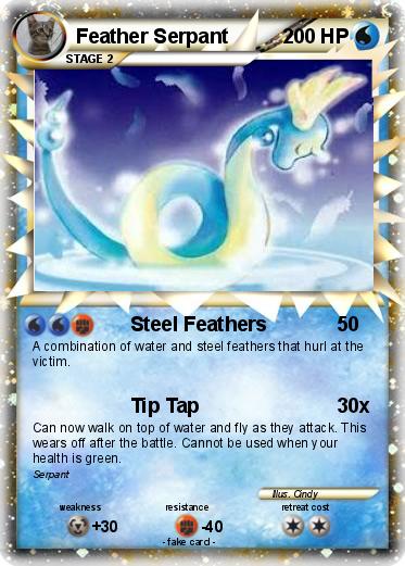 Pokemon Feather Serpant