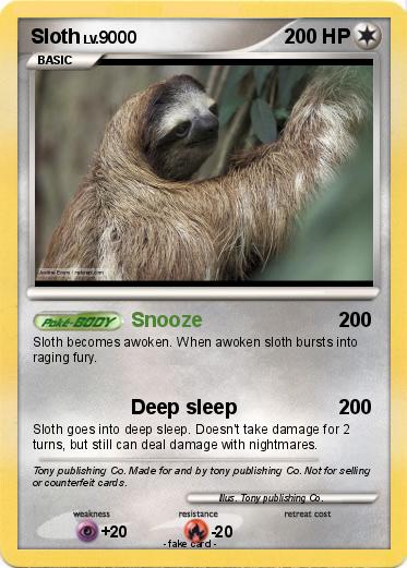 Pokemon Sloth
