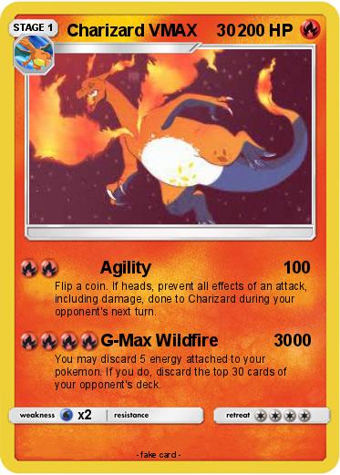 Pokemon Charizard VMAX    30