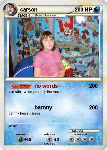 Pokemon carson