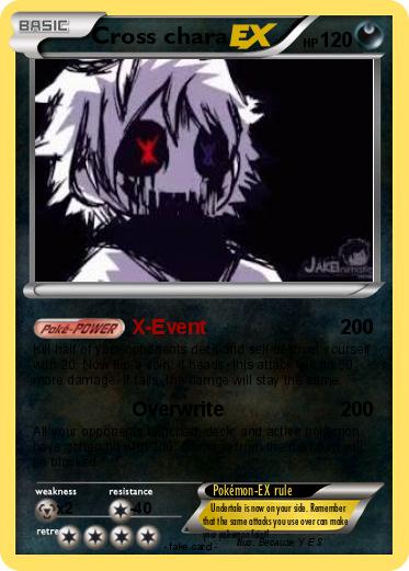 Pokemon Cross chara