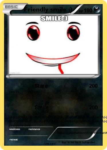 Pokemon Friendly smile :)