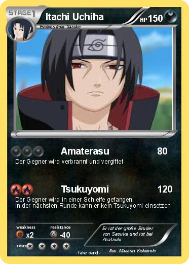 Pokemon Itachi Uchiha