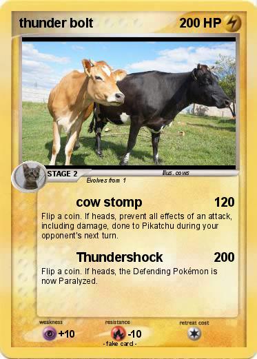 Pokemon thunder bolt