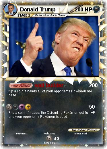 Pokemon Donald Trump