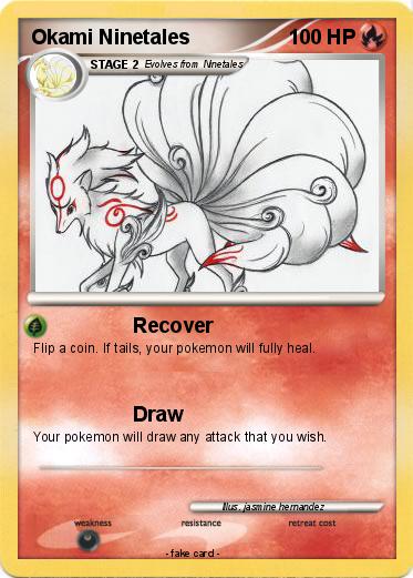 Pokemon Okami Ninetales