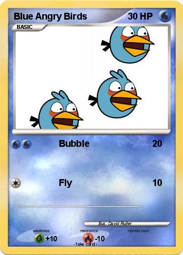 Pokemon Blue Angry Birds