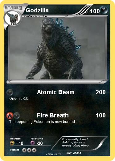 Pokemon Godzilla