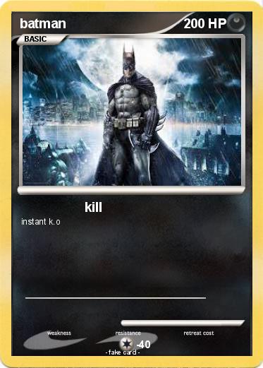Pokemon batman