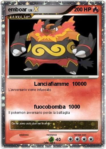 Pokemon emboar