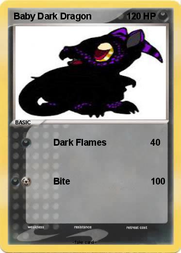Pokemon Baby Dark Dragon