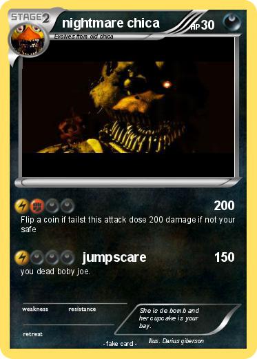 Pokemon nightmare chica