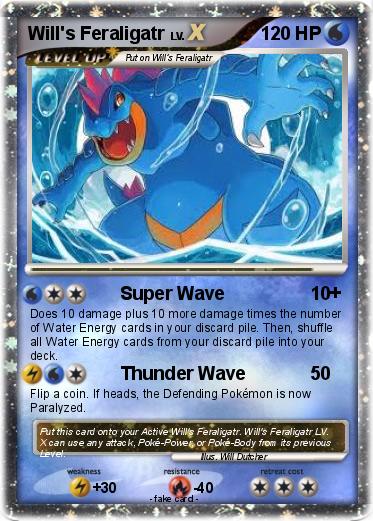 Pokemon Will's Feraligatr