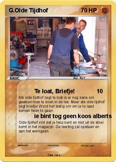 Pokemon G.Olde Tijdhof