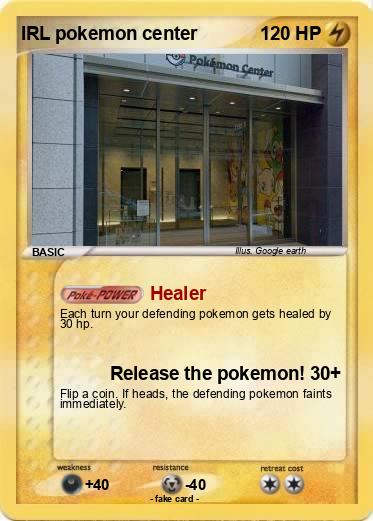 Pokemon IRL pokemon center