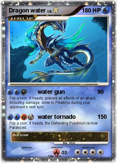 Pokemon Dragon water
