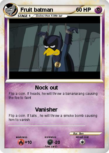 Pokemon Fruit batman