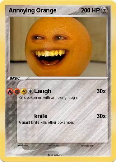 Pokemon Annoying Orange