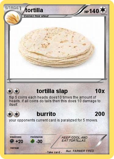 Pokemon tortilla
