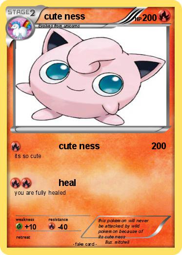 Pokemon cute ness