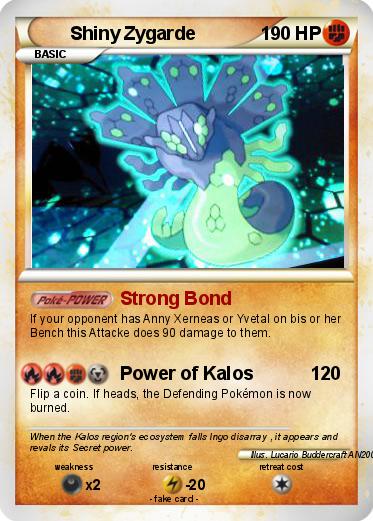 Pokemon Shiny Zygarde